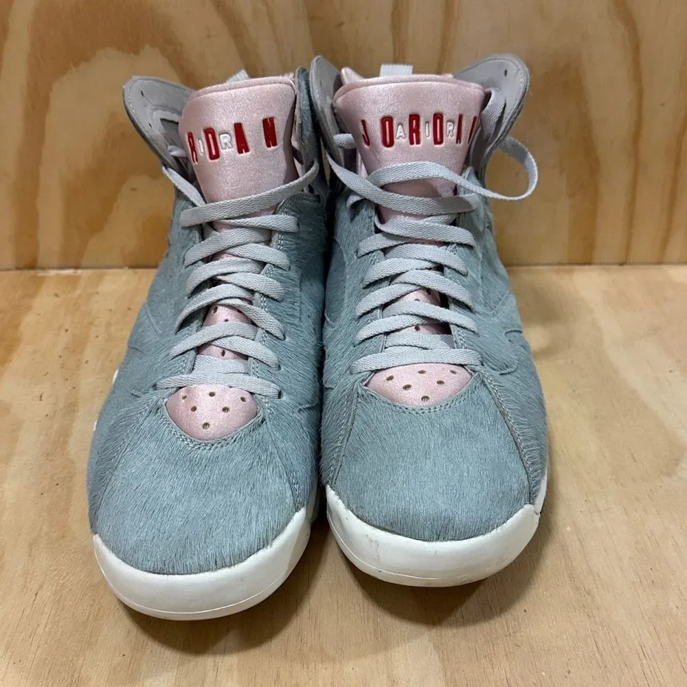 Mens Air Jordan 7 Retro SE Hare Shoes. CT8528 002 Neutral Gray Summit White 13